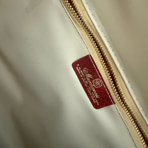 Vintage Marchioness 50s Woven Basket Top Handle Purse Bag Leather Turn Lock - Picture 11 of 11